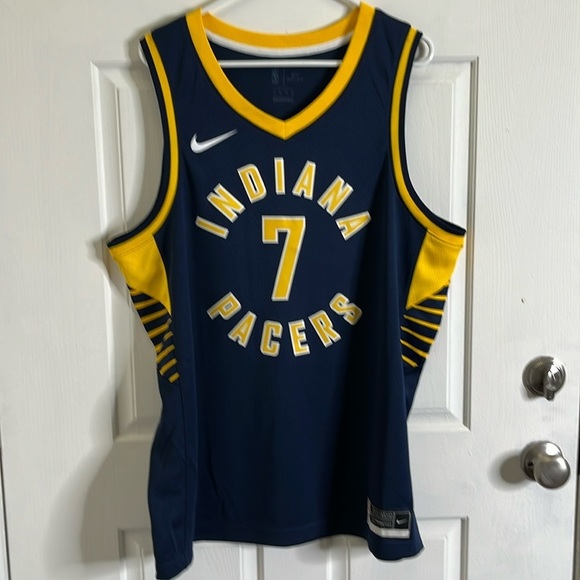 NWT Nike Indiana Pacers #7 Malcolm Brogdon Jersey Blue size XL - Picture 1 of 9